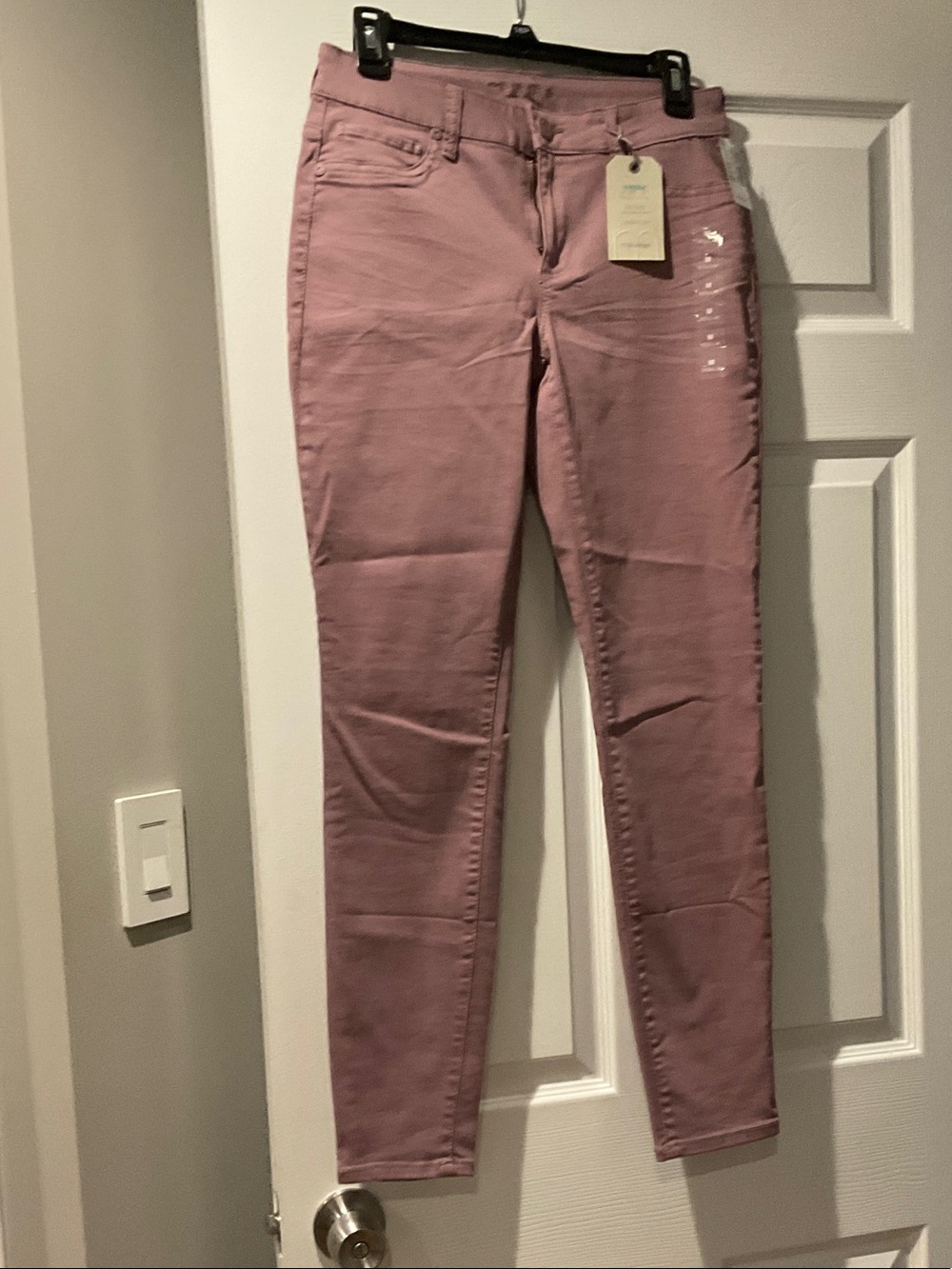 Maurices Mauve Skinny Jeans